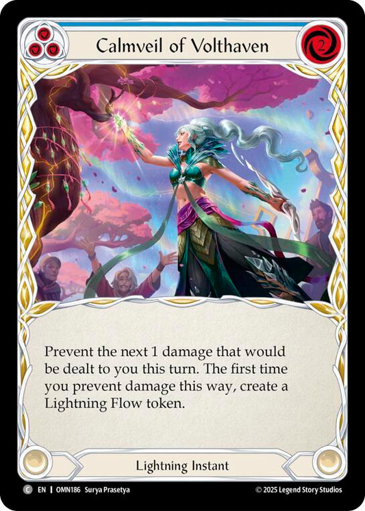 Calmveil Of Volthaven (Blue) (OMN186) [Omens of the Third Age]