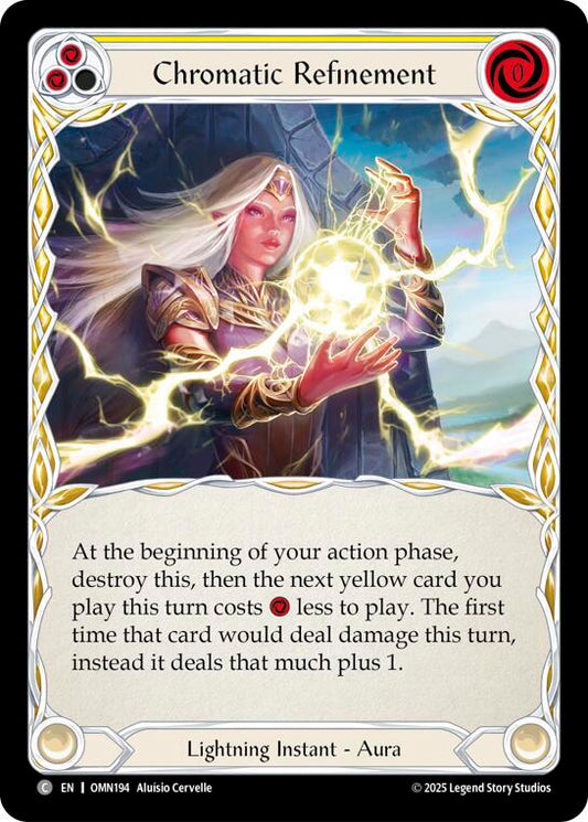 Chromatic Refinement (Yellow) (OMN194) [Omens of the Third Age]