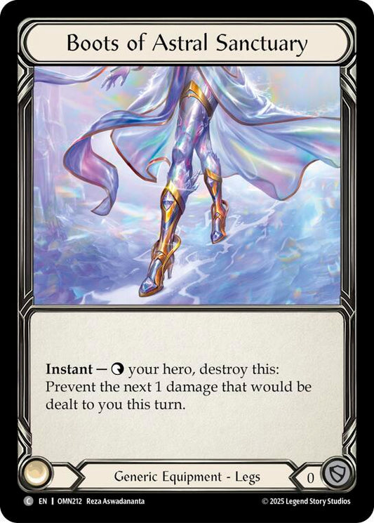 Boots Of Astral Sanctuary (OMN212) [Omens of the Third Age]