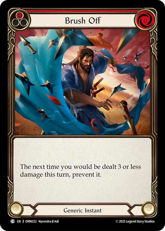 Brush Off (Red) (OMN222) [Omens of the Third Age]