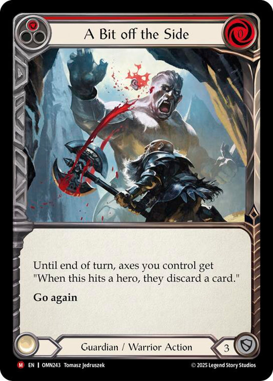 A Bit Off The Side (Red) (OMN243) [Omens of the Third Age]
