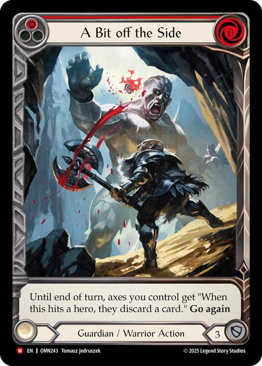 A Bit Off The Side (Red) (Extended Art) (OMN243) [Omens of the Third Age]