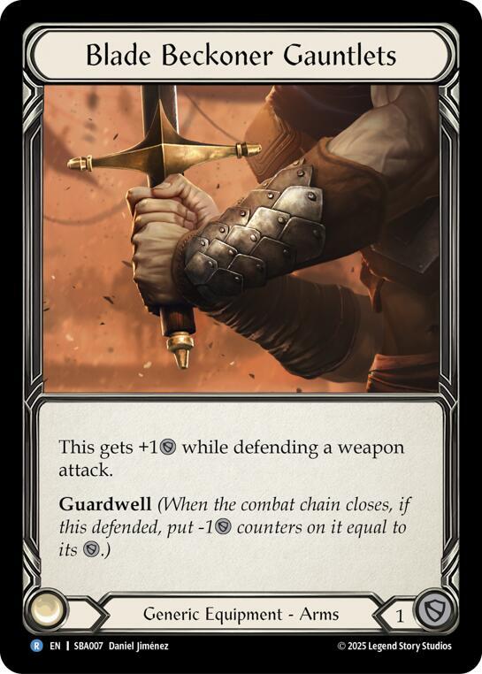 Blade Beckoner Gauntlets (SBA007) [Silver Age Chapter 3]