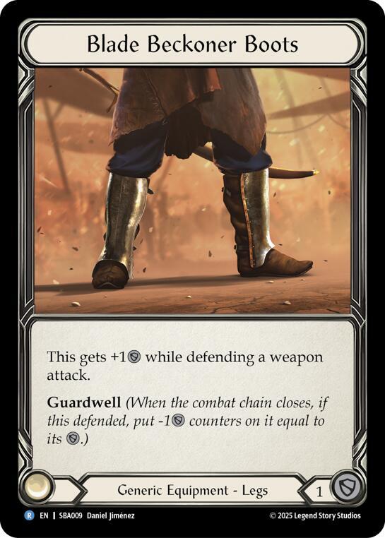 Blade Beckoner Boots (SBA009) [Silver Age Chapter 3]