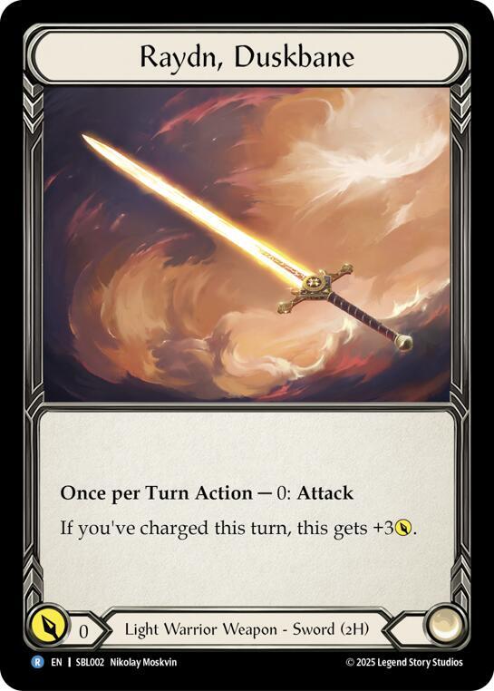 Raydn, Duskbane (SBL002) [Silver Age Chapter 3]