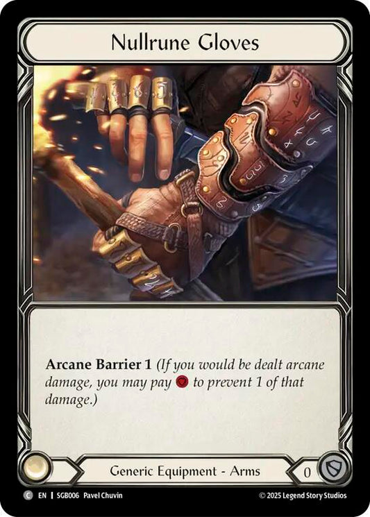Nullrune Gloves (SGB006) [Silver Age Chapter 3]