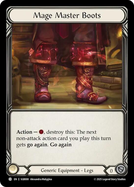 Mage Master Boots (SGB008) [Silver Age Chapter 3]
