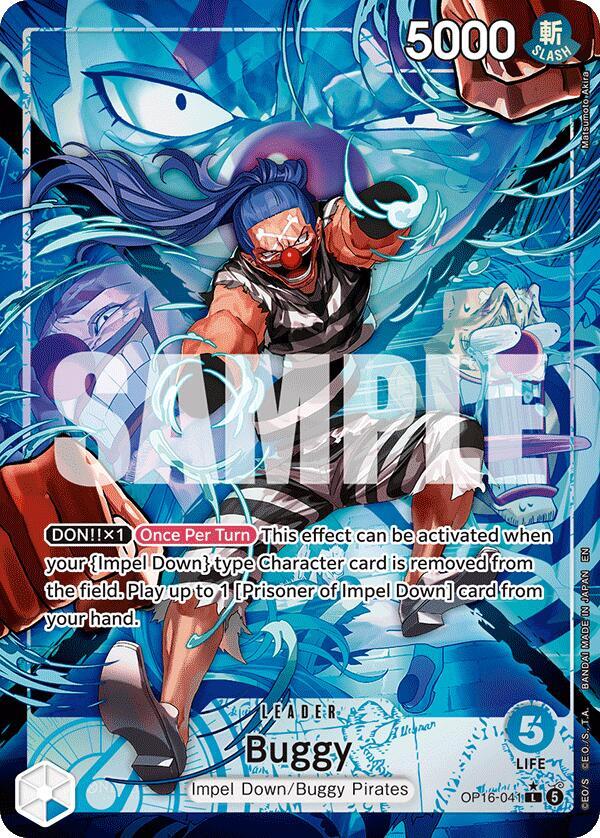Buggy (041) (Alternate Art) (OP16-041) [The Time of Battle]
