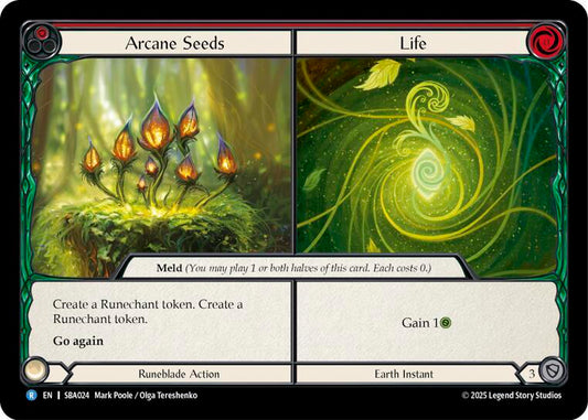 Arcane Seeds // Life (SBA024) [Silver Age Chapter 3]