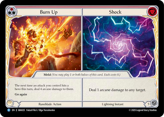 Burn Up // Shock (SBA025) [Silver Age Chapter 3]