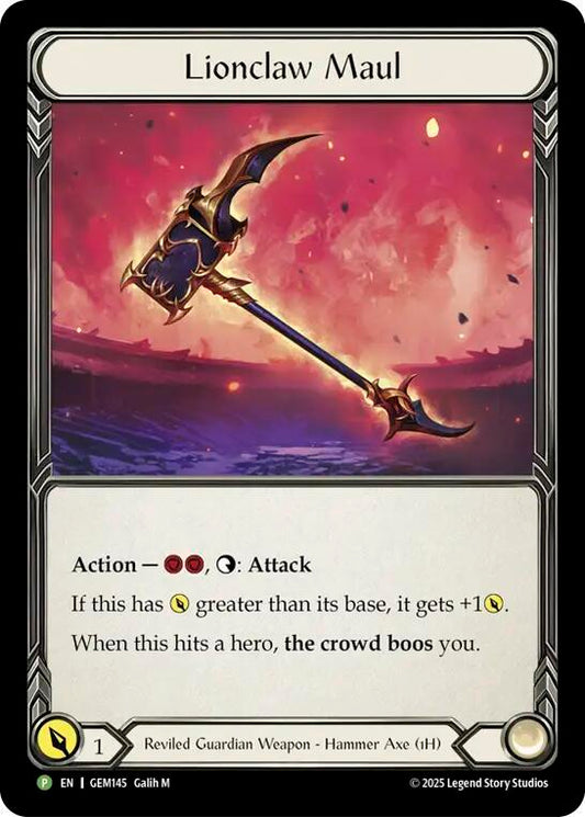 Lionclaw Maul (GEM145) [Gem Pack 5]