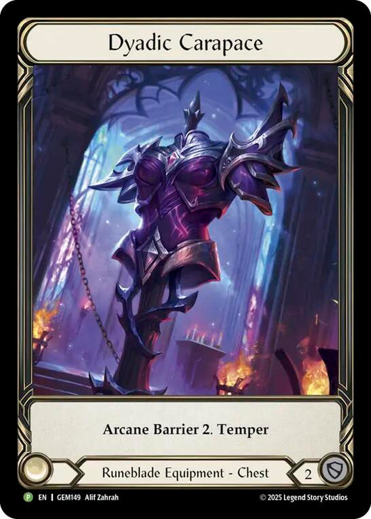 Dyadic Carapace (GEM149) [Gem Pack 5]