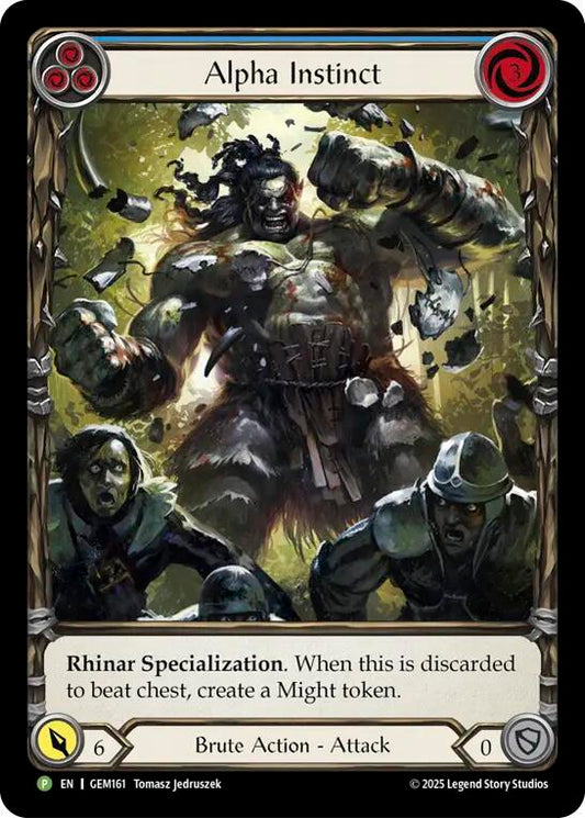 Alpha Instinct (Blue) (GEM161) [Gem Pack 5]