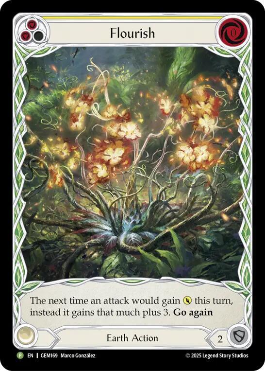 Flourish (Yellow) (GEM169) [Gem Pack 5]