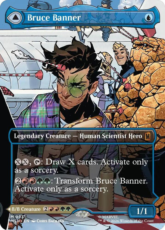 Bruce Banner (Borderless) (0331) [Marvel Super Heroes]