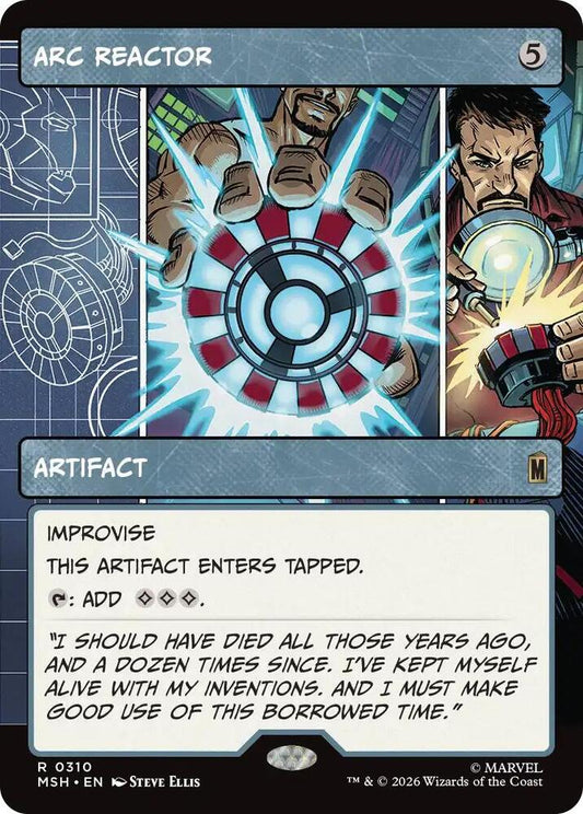 Arc Reactor (Borderless) (310) [Marvel Super Heroes]