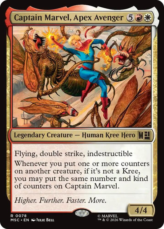 Captain Marvel, Apex Avenger (78) [Marvel Super Heroes Commander]