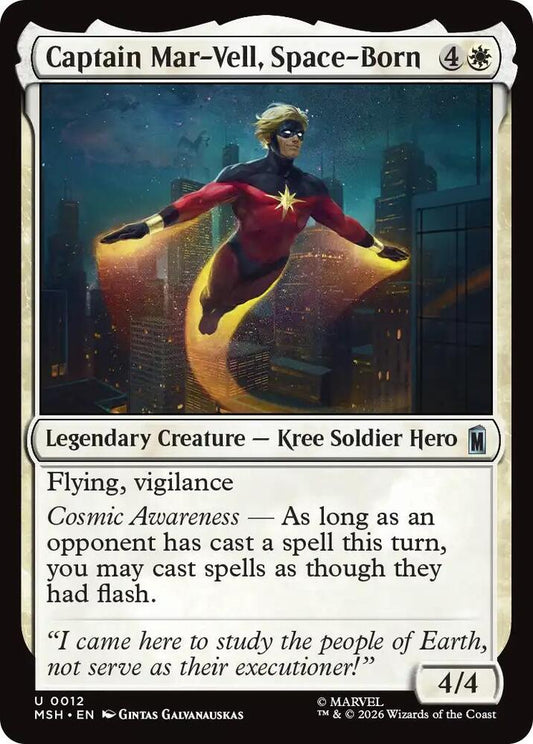 Captain Mar-Vell, Space-Born (12) [Marvel Super Heroes]