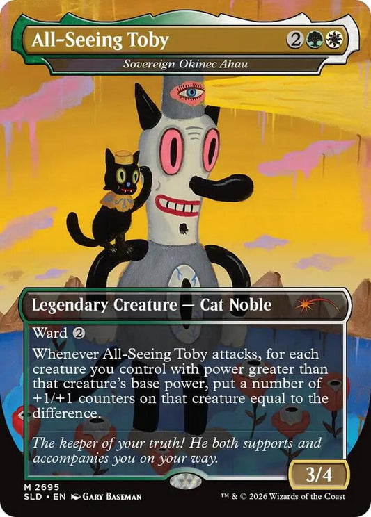 All-Seeing Toby - Sovereign Okinec Ahau (2695) [Secret Lair Drop]
