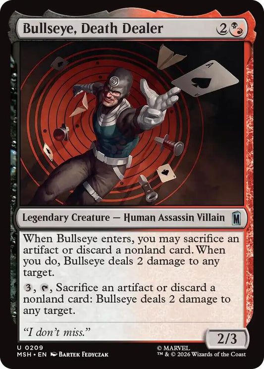 Bullseye, Death Dealer (209) [Marvel Super Heroes]