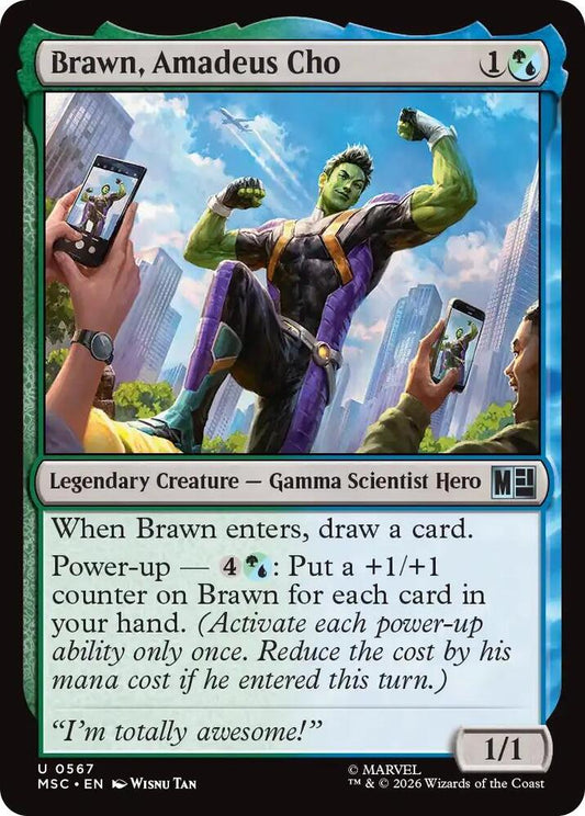 Brawn, Amadeus Cho (567) [Marvel Super Heroes Commander]