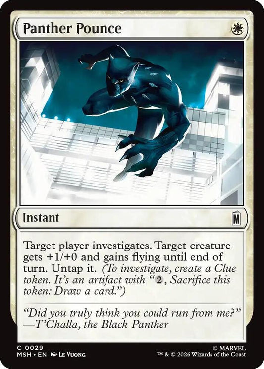 Panther Pounce (29) [Marvel Super Heroes]