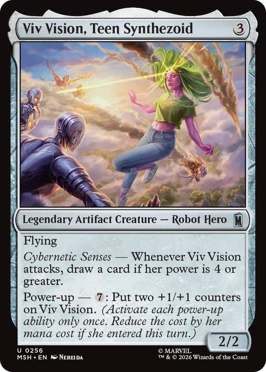 Viv Vision, Teen Synthezoid (256) [Marvel Super Heroes]