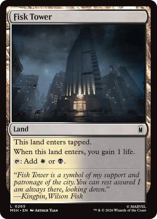 Fisk Tower (265) [Marvel Super Heroes]