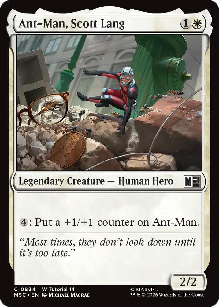Ant-Man, Scott Lang (0834) [Marvel Super Heroes Commander]