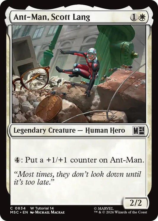 Ant-Man, Scott Lang (0834) [Marvel Super Heroes Commander]