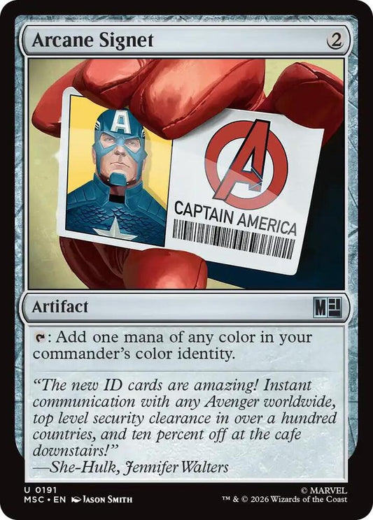 Arcane Signet (0191) [Marvel Super Heroes Commander]