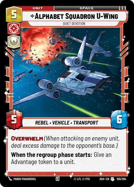 Alphabet Squadron U-Wing - Quiet Devotion (159/264) [Ashes of the Empire]