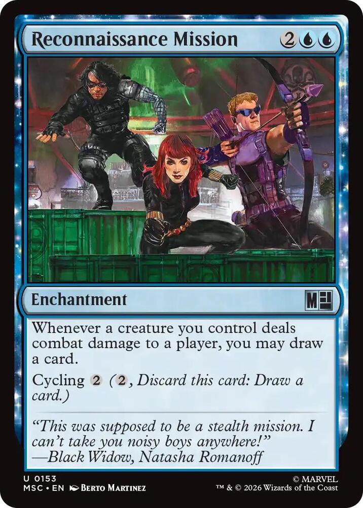 Reconnaissance Mission (Surge Foil) (153) [Marvel Super Heroes Commander]