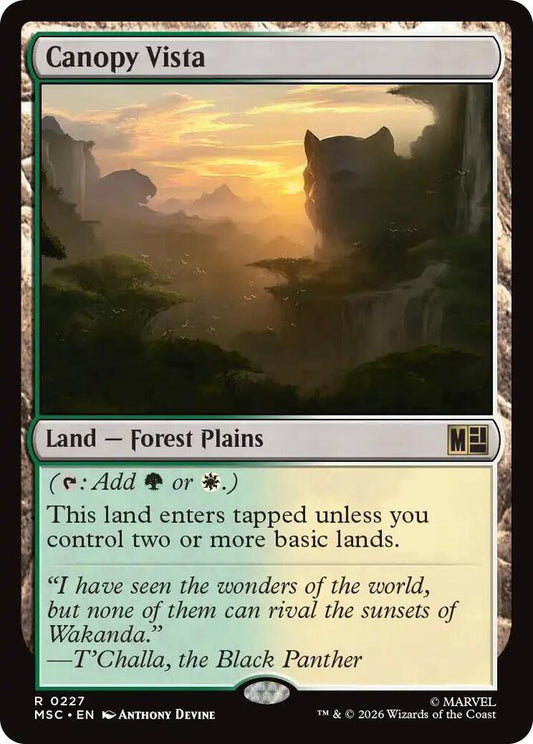 Canopy Vista (227) [Marvel Super Heroes Commander]