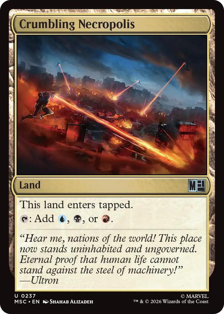 Crumbling Necropolis (237) [Marvel Super Heroes Commander]