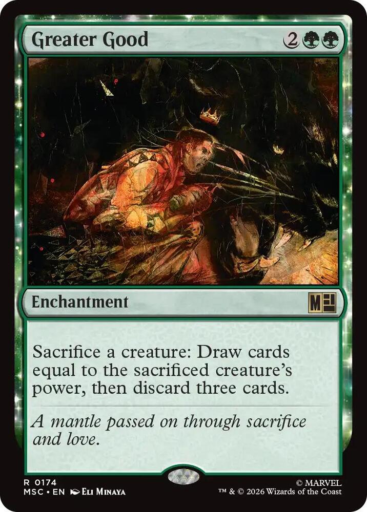 Greater Good (Surge Foil) (174) [Marvel Super Heroes Commander]