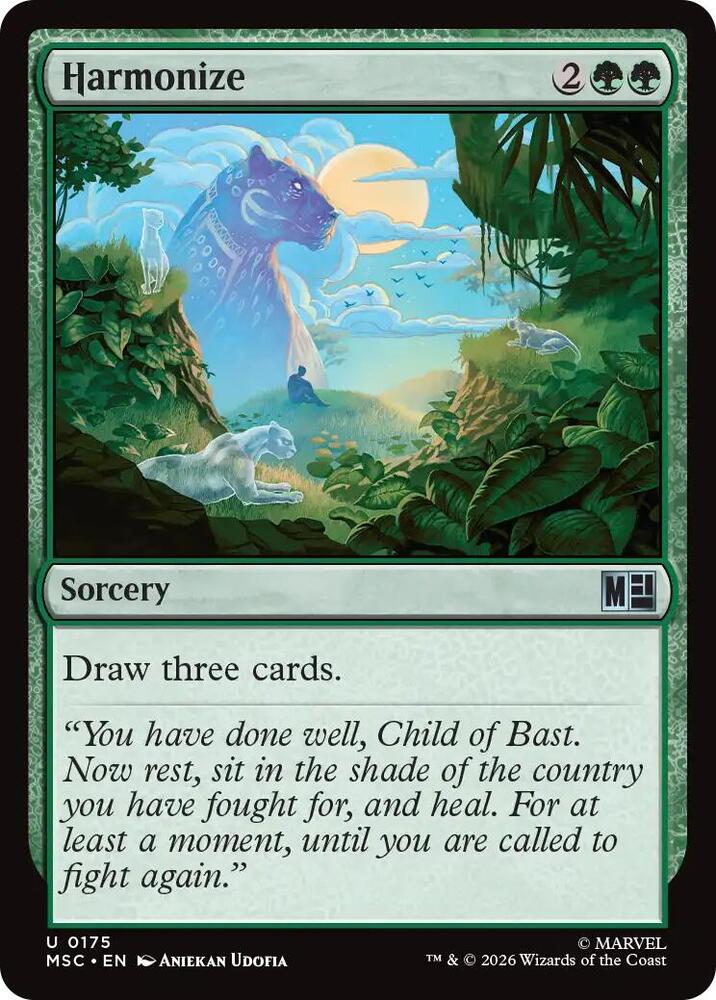 Harmonize (Surge Foil) (175) [Marvel Super Heroes Commander]