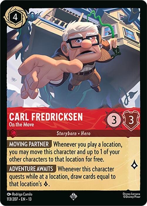 Carl Fredricksen - On the Move (113/204) [Attack of the Vine!]