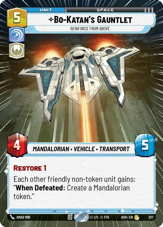 Bo-Katan's Gauntlet - Reinforce from Above (Hyperspace) (327) [Ashes of the Empire]