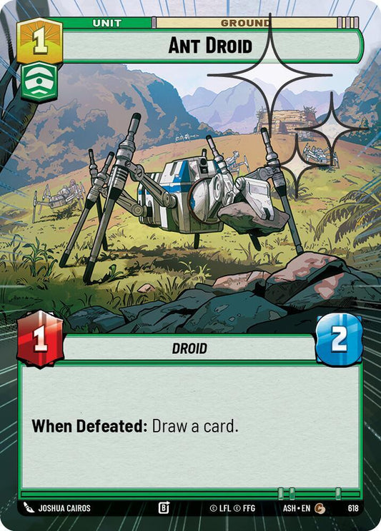 Ant Droid (Hyperspace Foil) (618) [Ashes of the Empire]