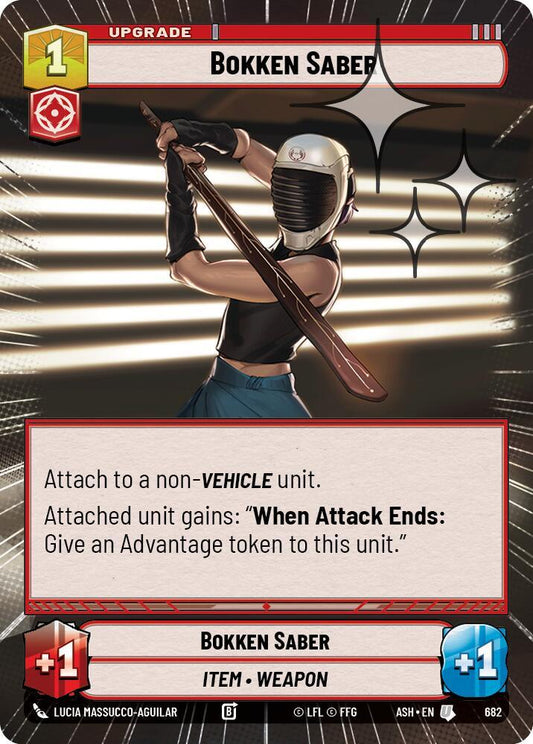 Bokken Saber (Hyperspace Foil) (682) [Ashes of the Empire]