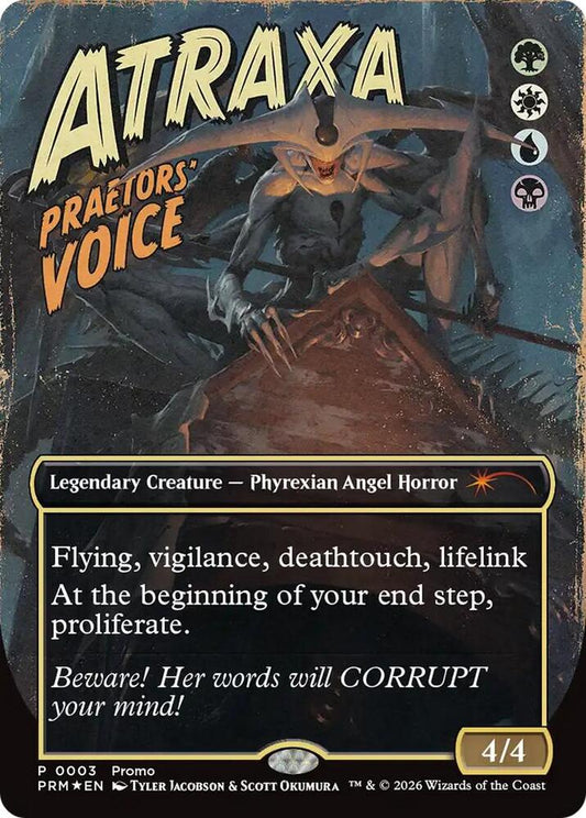 Atraxa, Praetors' Voice (3) [MagicFest Cards]