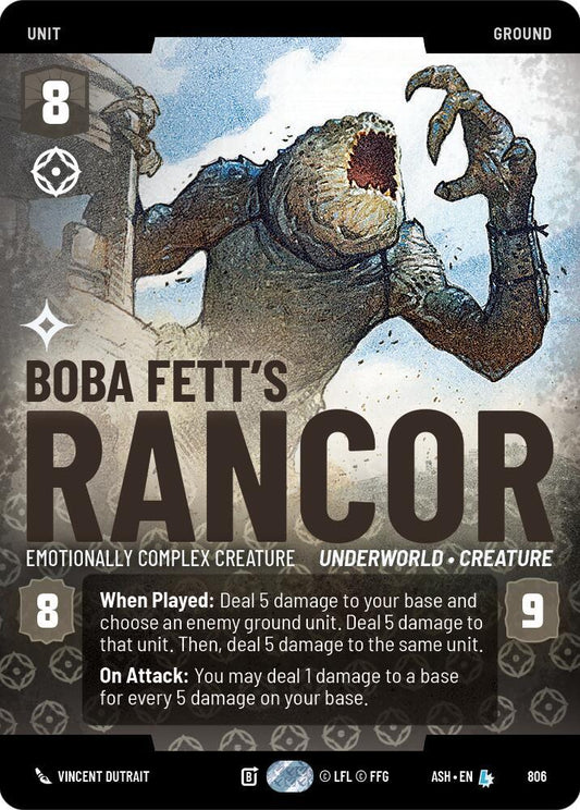 Boba Fett's Rancor - Emotionally Complex Creature (Prestige) (806) [Ashes of the Empire]