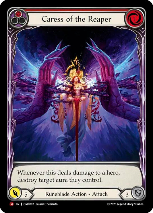 Caress of the Reaper (Extended Art) (OMN087) [Omens of the Third Age]