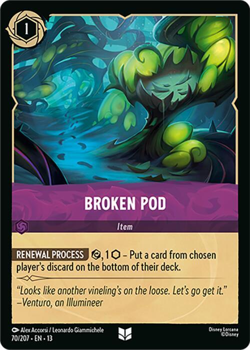 Broken Pod (70/204) [Attack of the Vine!]