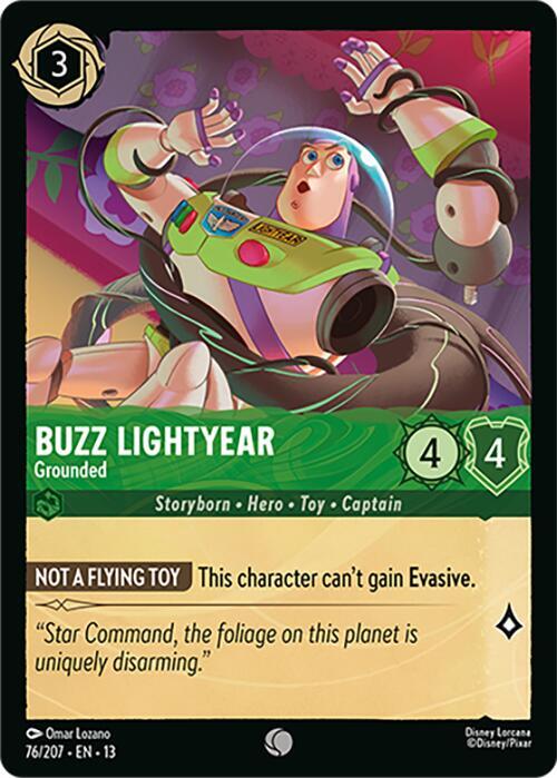 Buzz Lightyear - Grounded (76/204) [Attack of the Vine!]