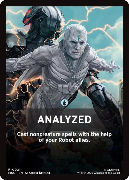 Analyzed Theme Card (21) [Marvel Super Heroes Commander]