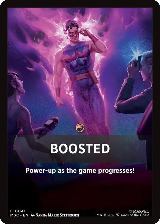 Boosted Theme Card (41) [Marvel Super Heroes Commander]