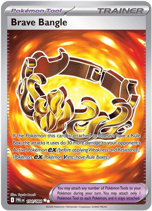 Brave Bangle (104/084) [ME05: Pitch Black]