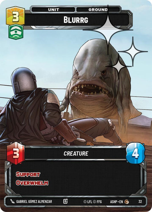 Blurrg (Foil) (32) [Ashes of the Empire - Weekly Play Promos]